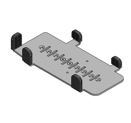 MultiGrip plate no handle for Verifone Vx820